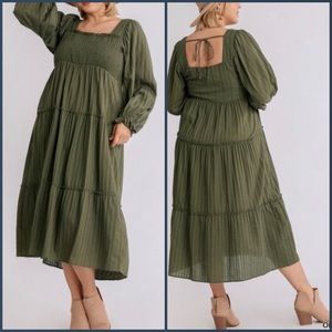 UMGEE Olive Dress, Worn Once